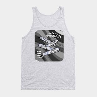 Wanderlust - It feels good to be lost in the right direction Tank Top